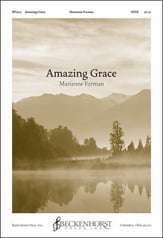 Amazing Grace SATB choral sheet music cover